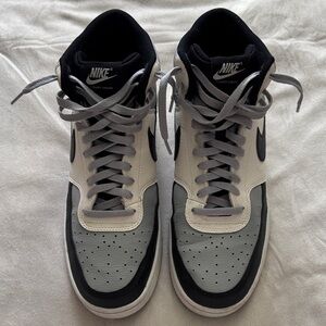 Nike Men's Sneakers - Black, Gray, and White